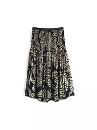 OPUS | Midi falda RIBANE TROPICAL | Oliva