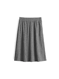 OPUS | Midi falda ROPANI CRINKLE | Azul oscuro