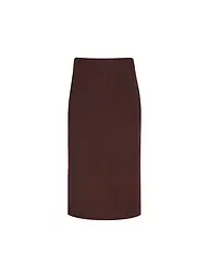 OPUS | Midi falda RUDILA | Rojo oscuro