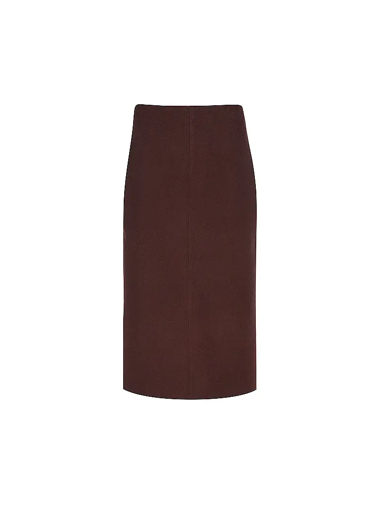 OPUS | Midi falda RUDILA | Rojo oscuro