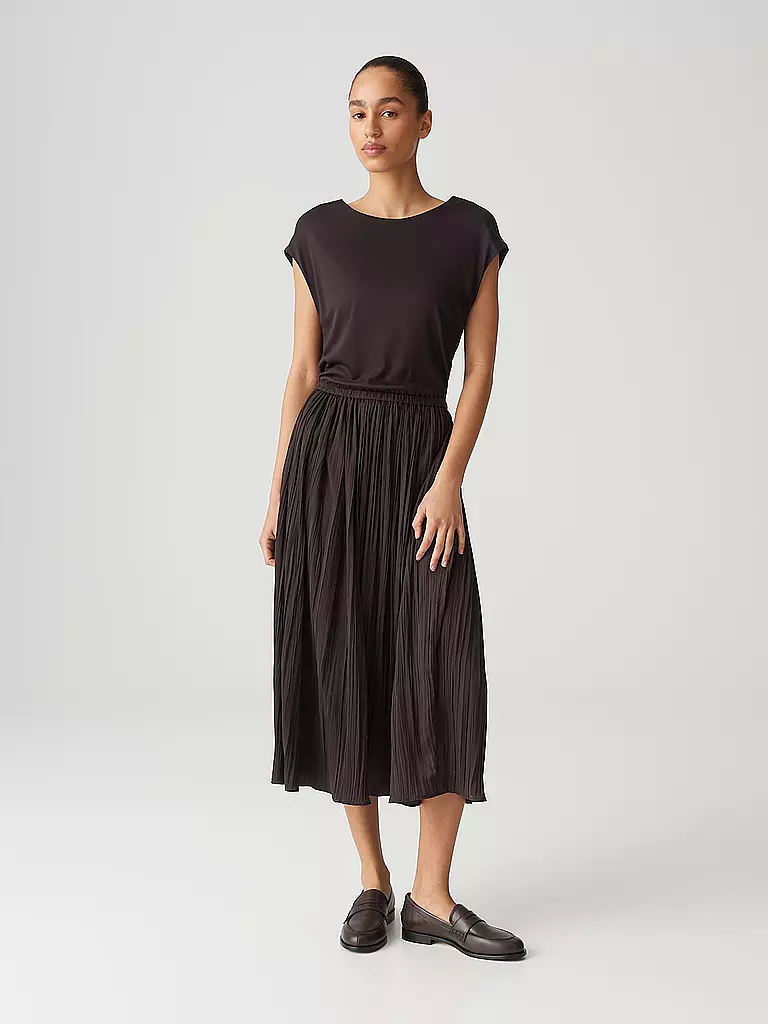 OPUS | Midikleid WABELLA | Marrón