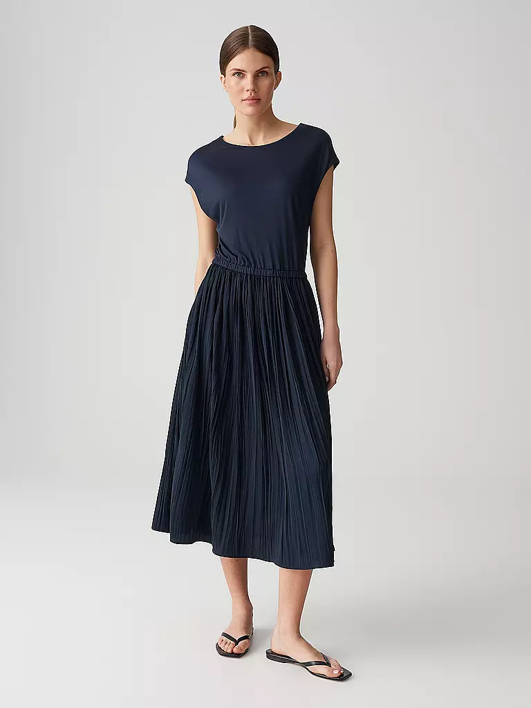 OPUS | Midikleid WABELLA | Azul oscuro