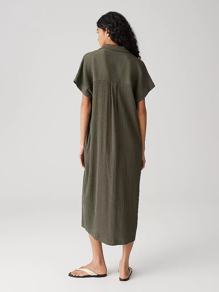 OPUS | Midikleid WANNIE | Oliva