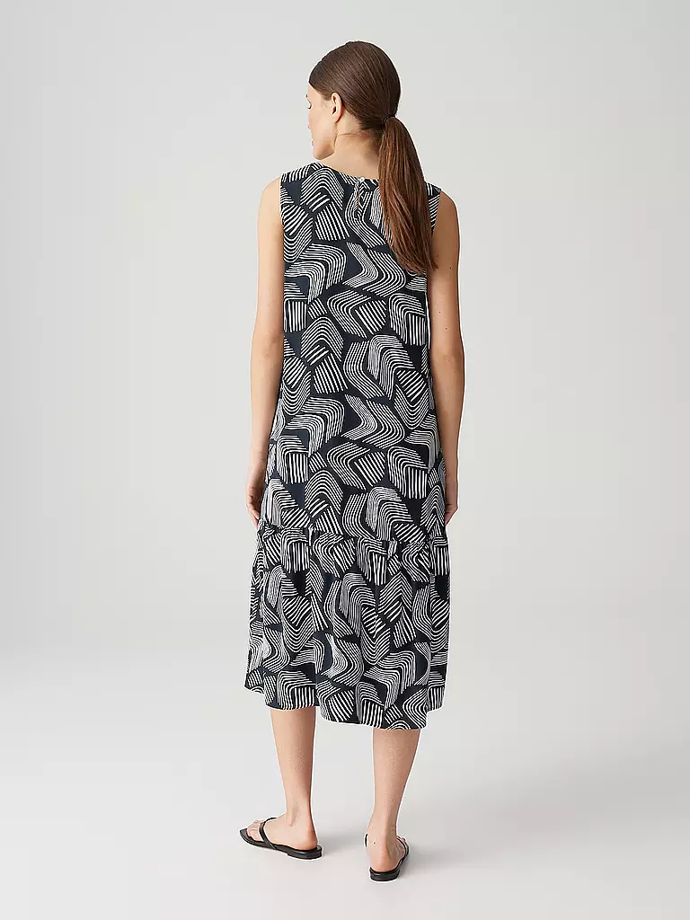 OPUS | Midikleid WICY MOVE | Azul oscuro