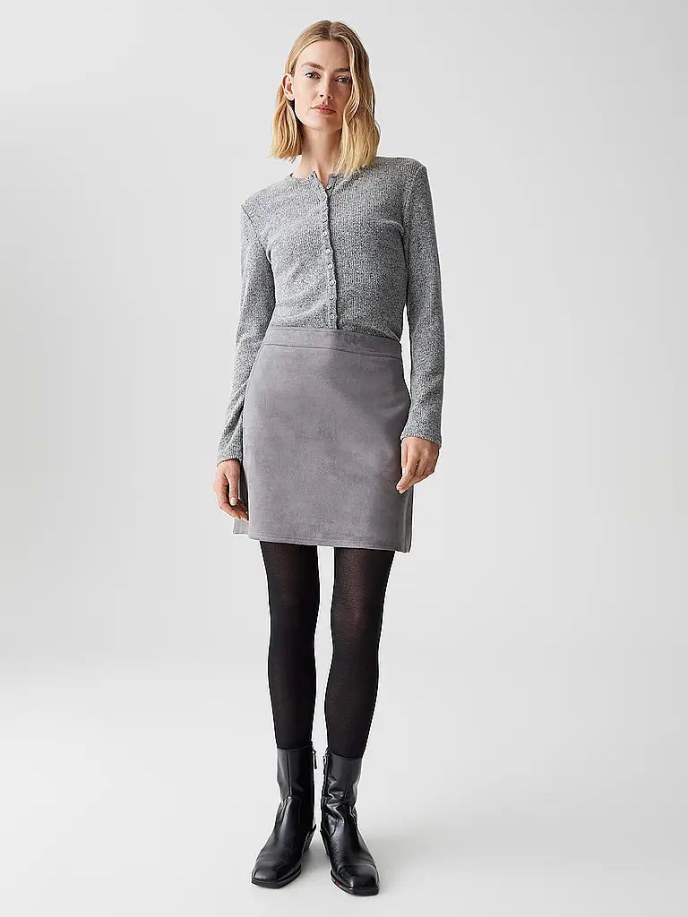 OPUS | Minirock RELVINA COZY | Gris