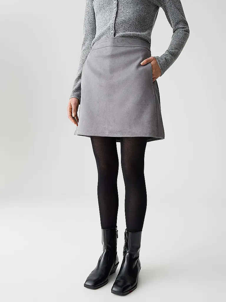 OPUS | Minirock RELVINA COZY | Gris