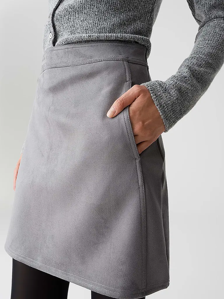 OPUS | Minirock RELVINA COZY | Gris