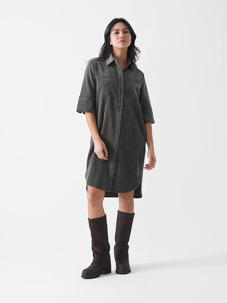 OPUS | Minivestido WINCHESTA | Verde oscuro