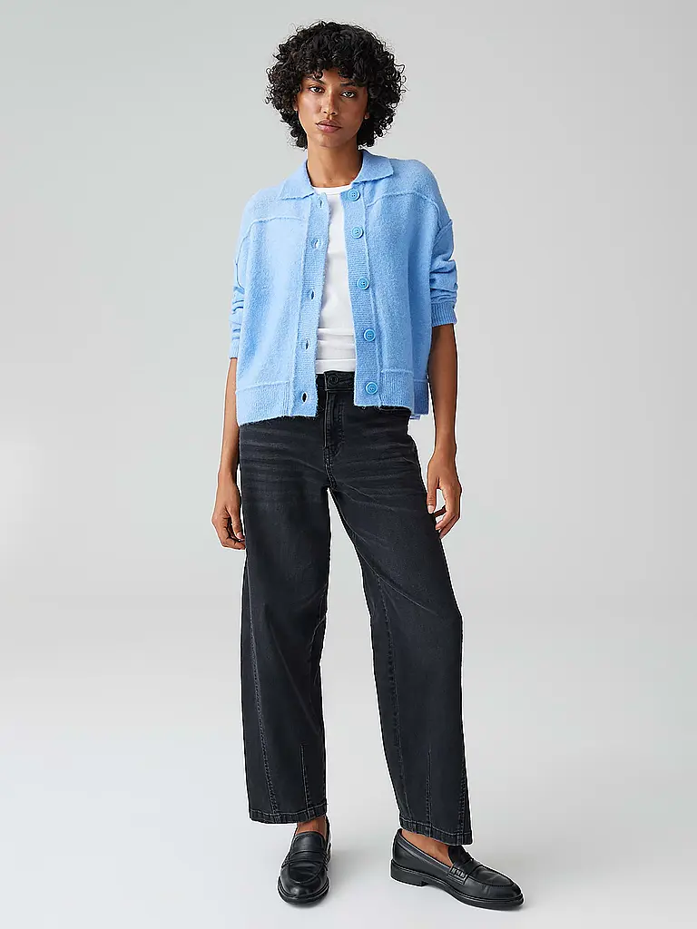 OPUS | Nombre del producto: Chaqueta de punto DANEKE | Azul claro