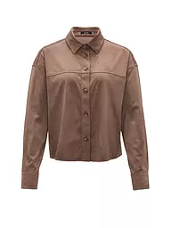 OPUS | Overshirt FONTEGA | Marrón