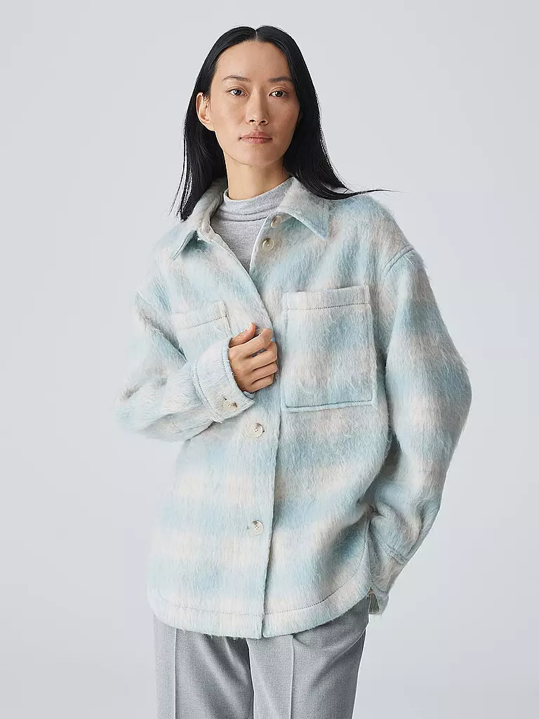 OPUS | Overshirt JELMA | Azul