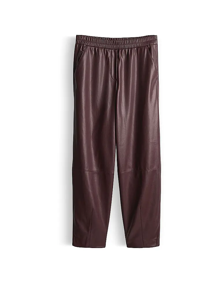 OPUS | Pantalón de efecto cuero MYHA EDGY | Baya