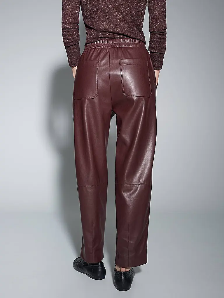 OPUS | Pantalón de efecto cuero MYHA EDGY |