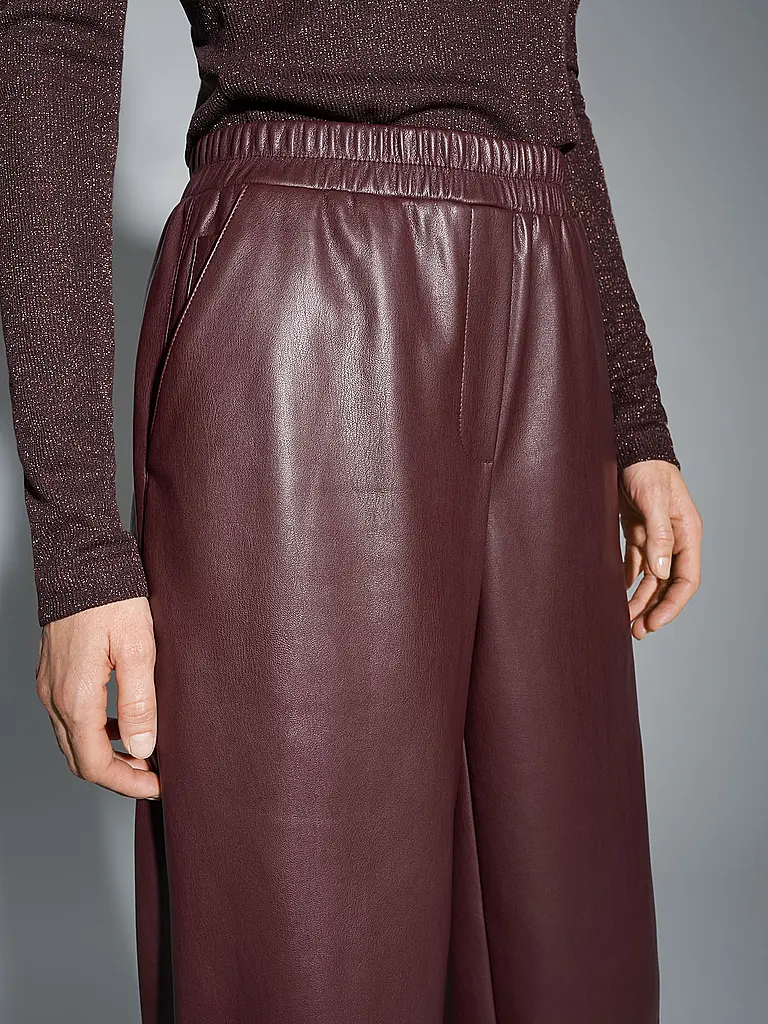 OPUS | Pantalón de efecto cuero MYHA EDGY |