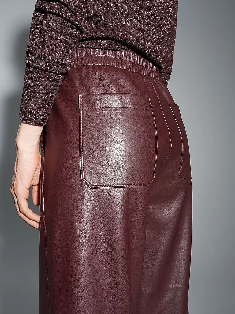 OPUS | Pantalón de efecto cuero MYHA EDGY |