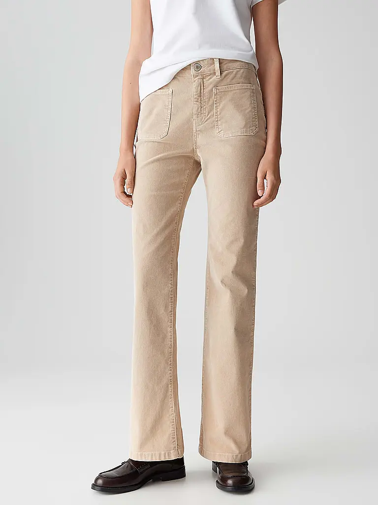 OPUS | Pantalón de pana EBBI CORDUROY | Beige