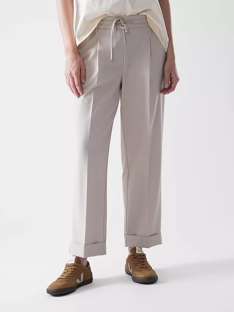 OPUS | Pantalón de vestir 7/8 MELOSA CITY | Beige