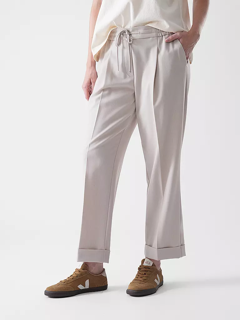 OPUS | Pantalón de vestir 7/8 MELOSA CITY | Beige