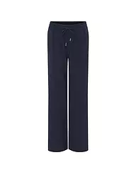 OPUS | Pantalón de vestir de corte ancho MAROU DYNAMIC | Azul oscuro