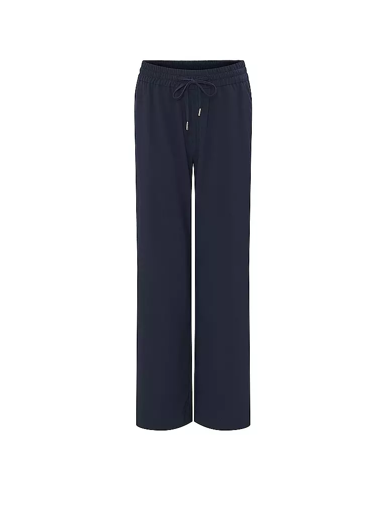 OPUS | Pantalón de vestir de corte ancho MAROU DYNAMIC | Azul oscuro
