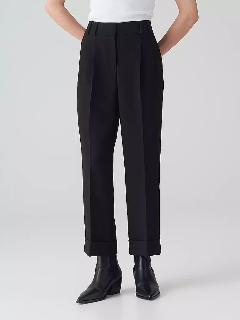OPUS | Pantalón de vestir MALLON | Negro
