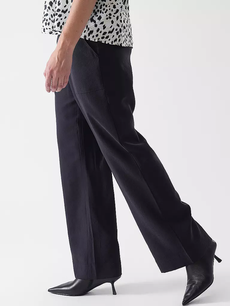 OPUS | Pantalón de vestir MAROU CARGO | Negro