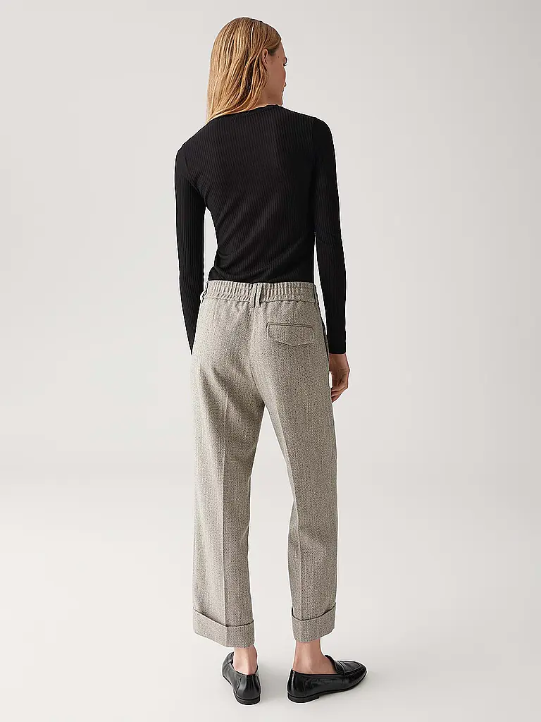 OPUS | Pantalón de vestir MEERI HERRINGBONE |