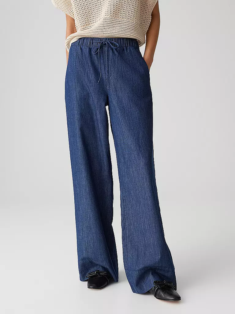 OPUS | Pantalón de vestir MELANE DENIM | Azul