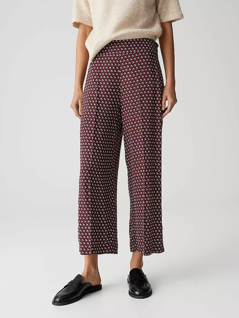 OPUS | Pantalón de vestir MISHA LONDON | Rojo oscuro