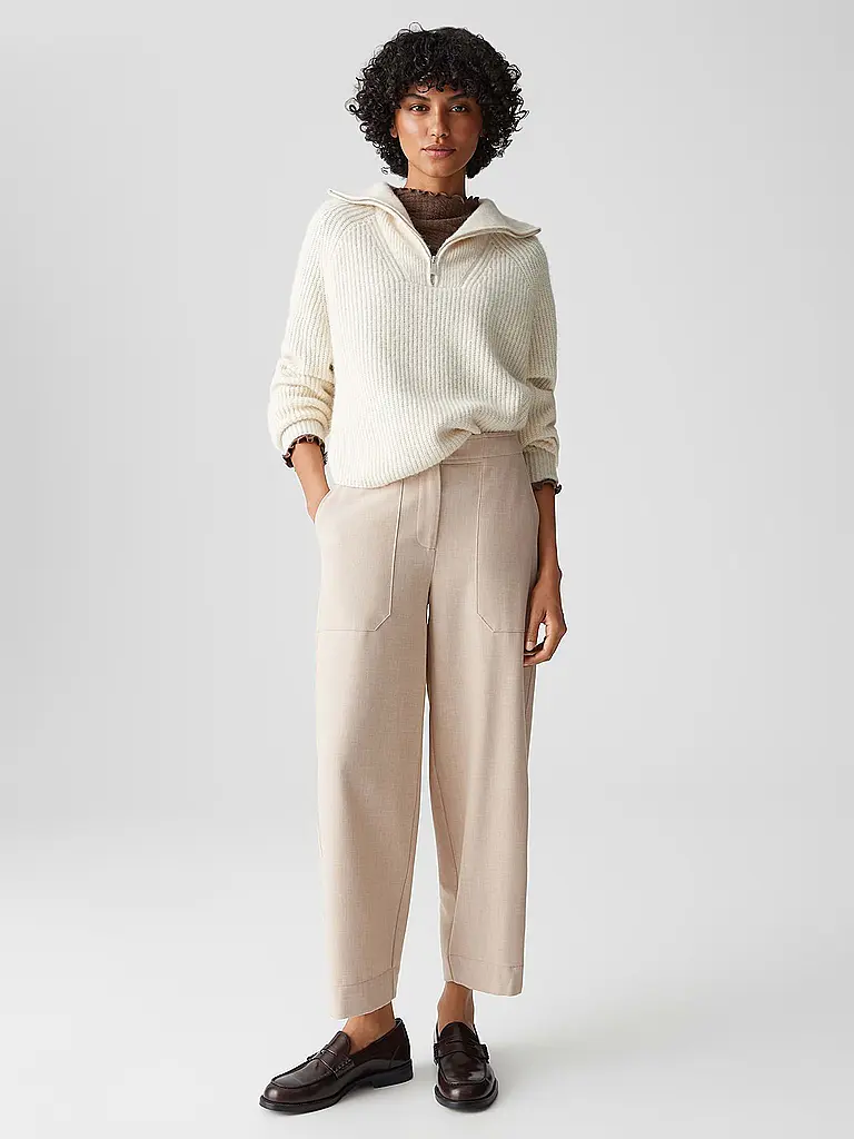 OPUS | Pantalón de vestir MYHA FRESH | Beige