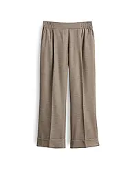 OPUS | Pantalón Jogging Fit MAIKITO PEPITA | Marrón claro