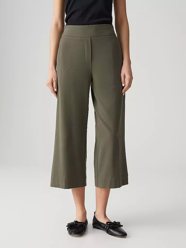 OPUS | Pantalón MISHA CREPE | Verde oscuro