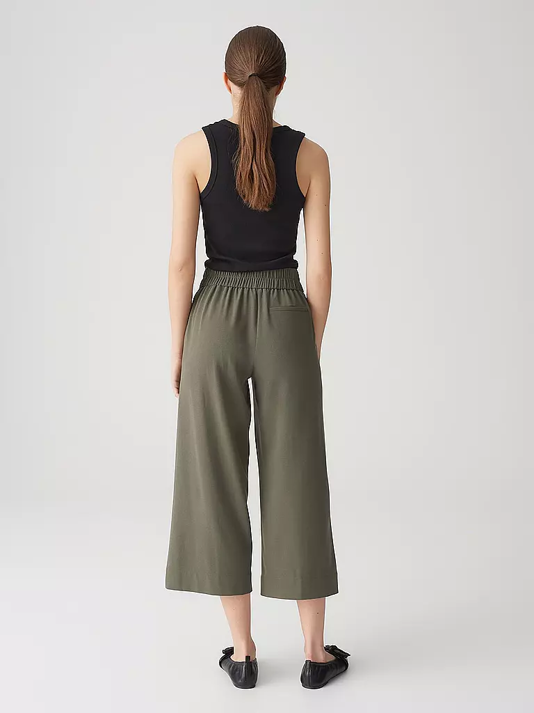 OPUS | Pantalón MISHA CREPE | Verde oscuro
