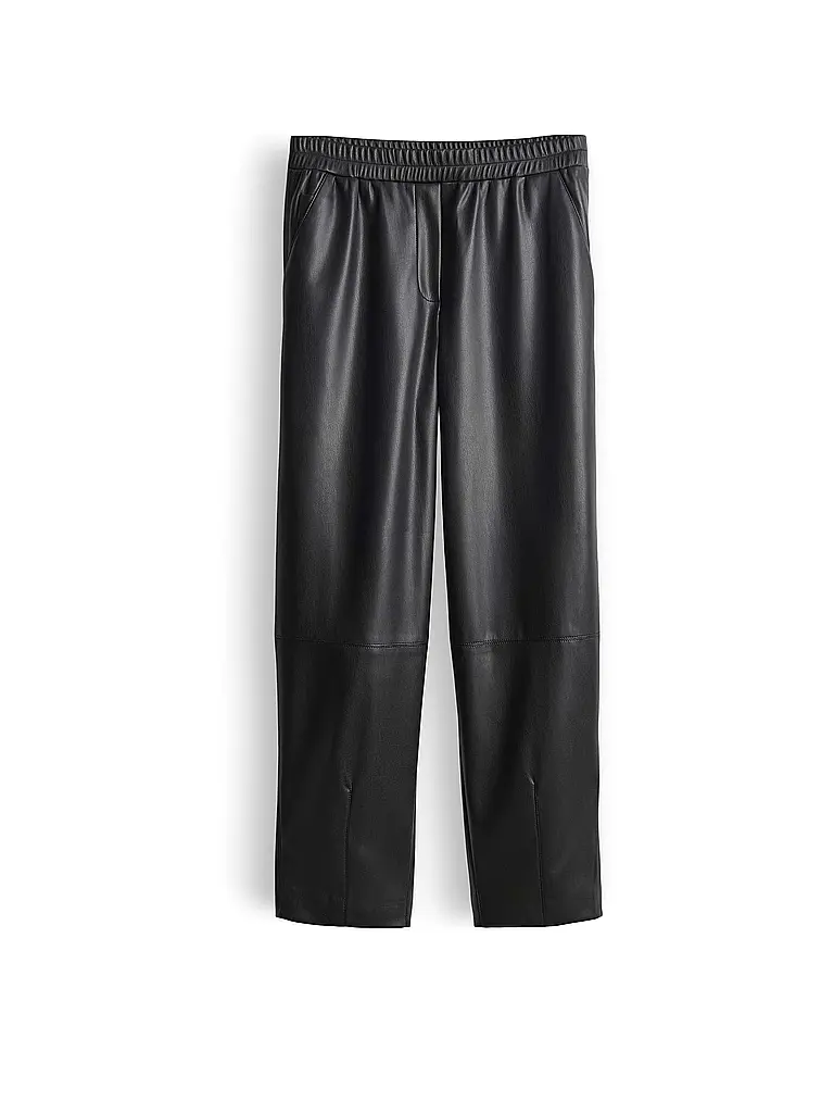 OPUS | Pantalones de efecto cuero MYHA EDGY | Negro
