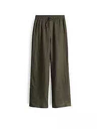 OPUS | Pantalones de lino MILENI | Oliva