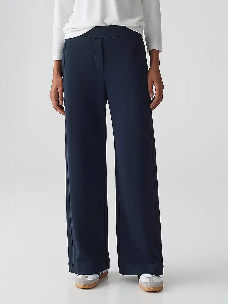 OPUS | Pantalones Marlene MAIKITO PALAZZO | Azul oscuro