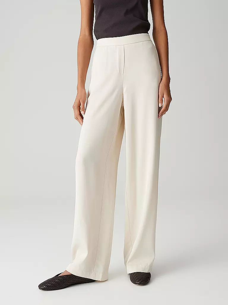 OPUS | Pantalones Marlene MAROU TRAVEL | Crema