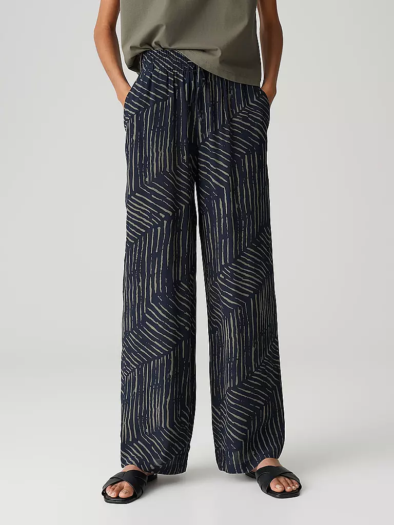 OPUS | Pantalones Marlene MAROU | Azul oscuro