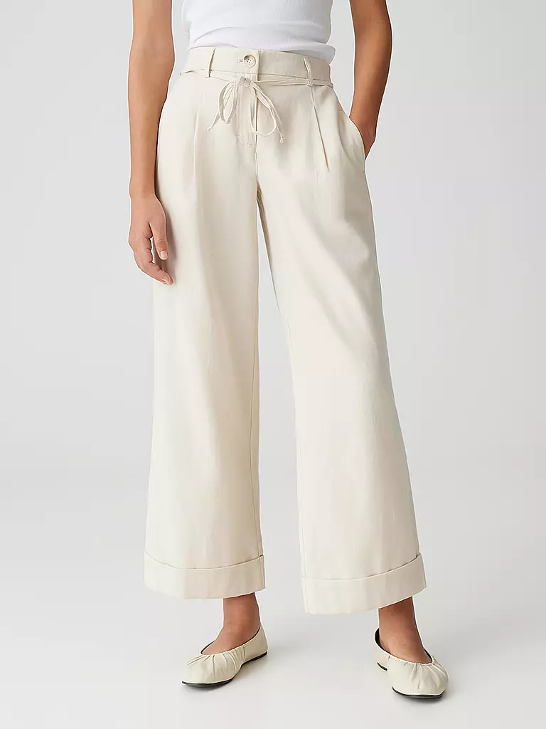 OPUS | Pantalones Marlene MEERI FRENCH | Crema