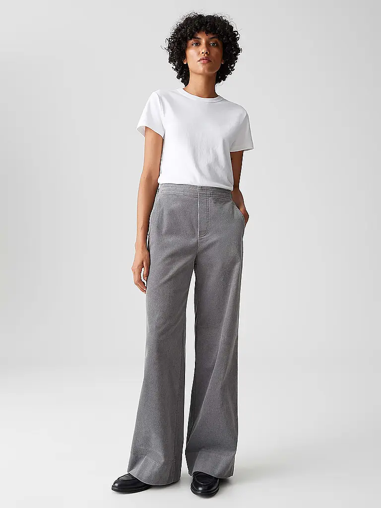 OPUS | Pantalones Marlene MILENI CARGO | Gris