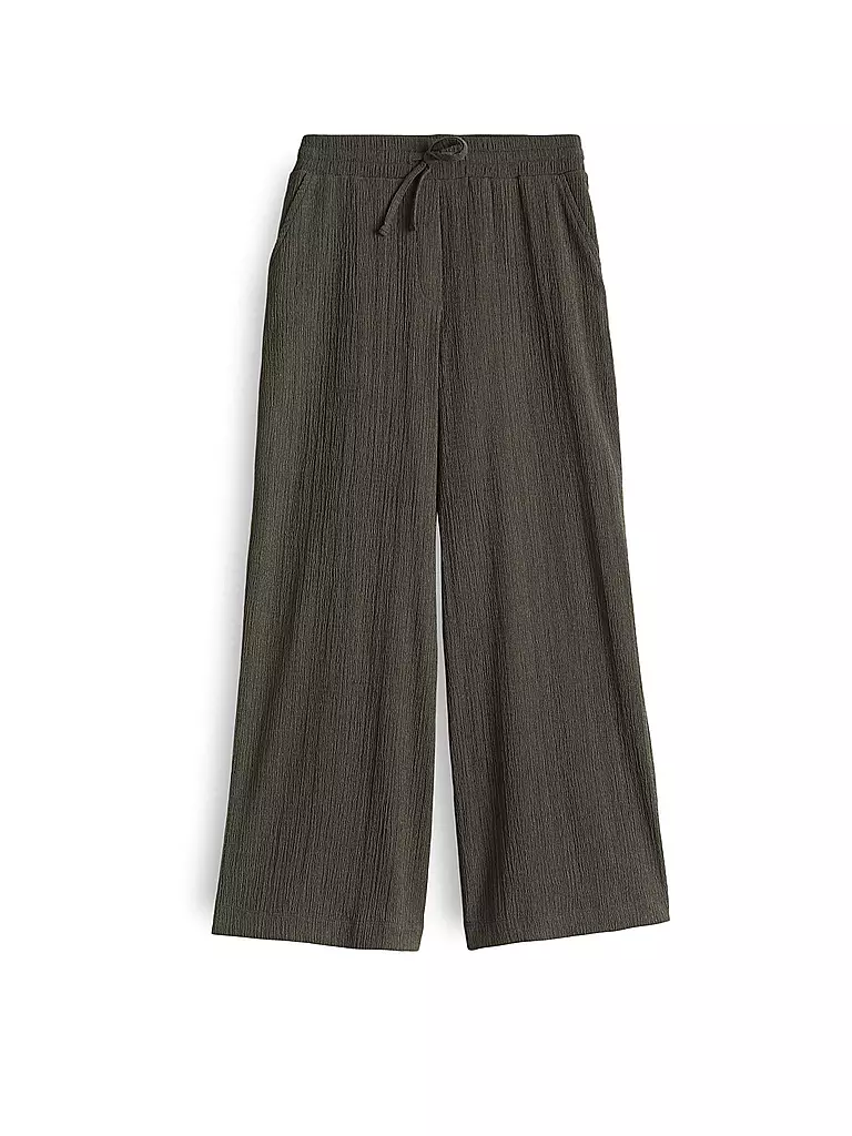 OPUS | Pantalones Marlene MILENI CRINKLE | Oliva