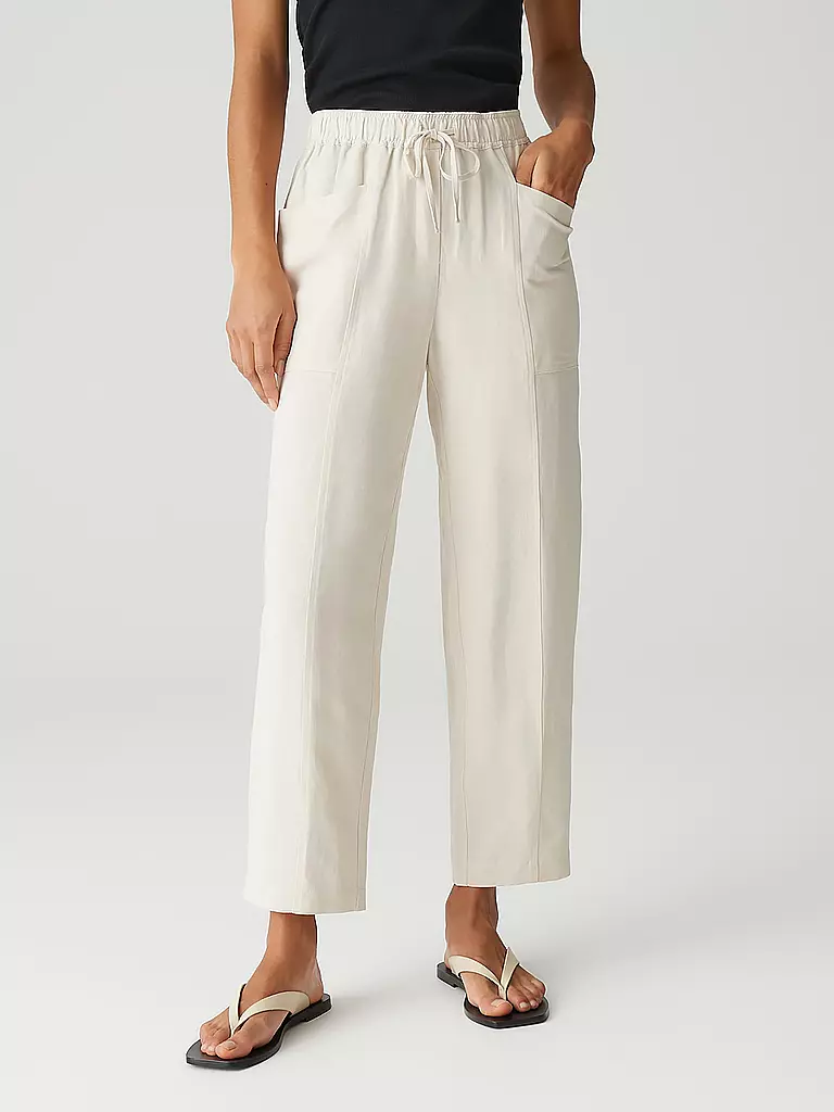 OPUS | Pantalones Marlene MYHA TRAVEL | Crema