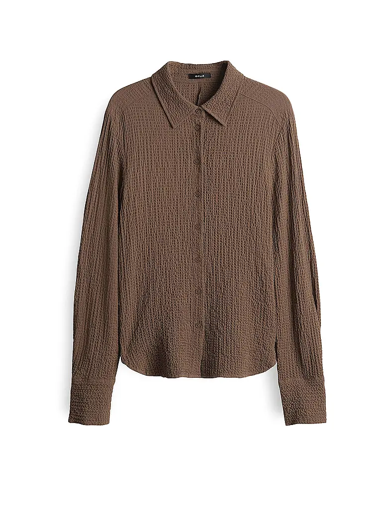 OPUS | Poloshirt FRIVE | Marrón