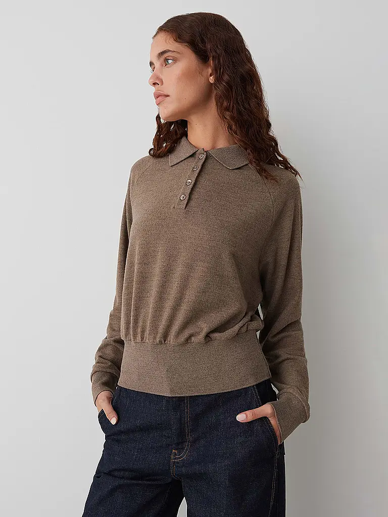 OPUS | Poloshirt GEIGI | Marrón