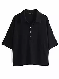 OPUS | Poloshirt SILKAS | Negro