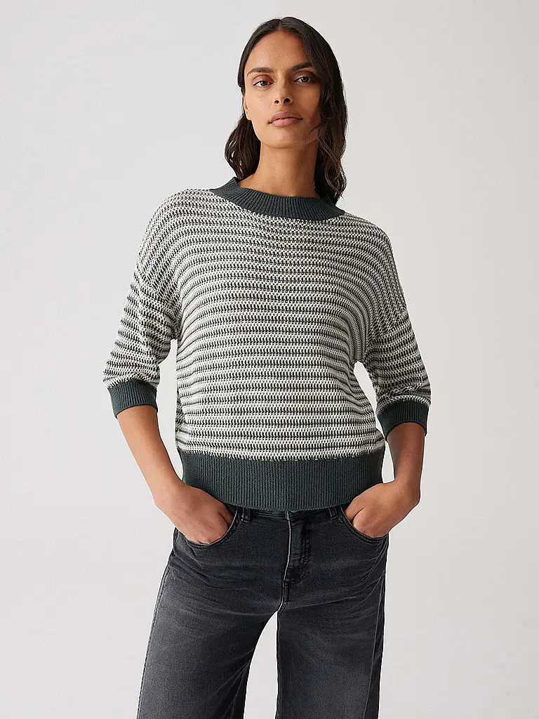OPUS | Pullover PEIPINA | Verde oscuro