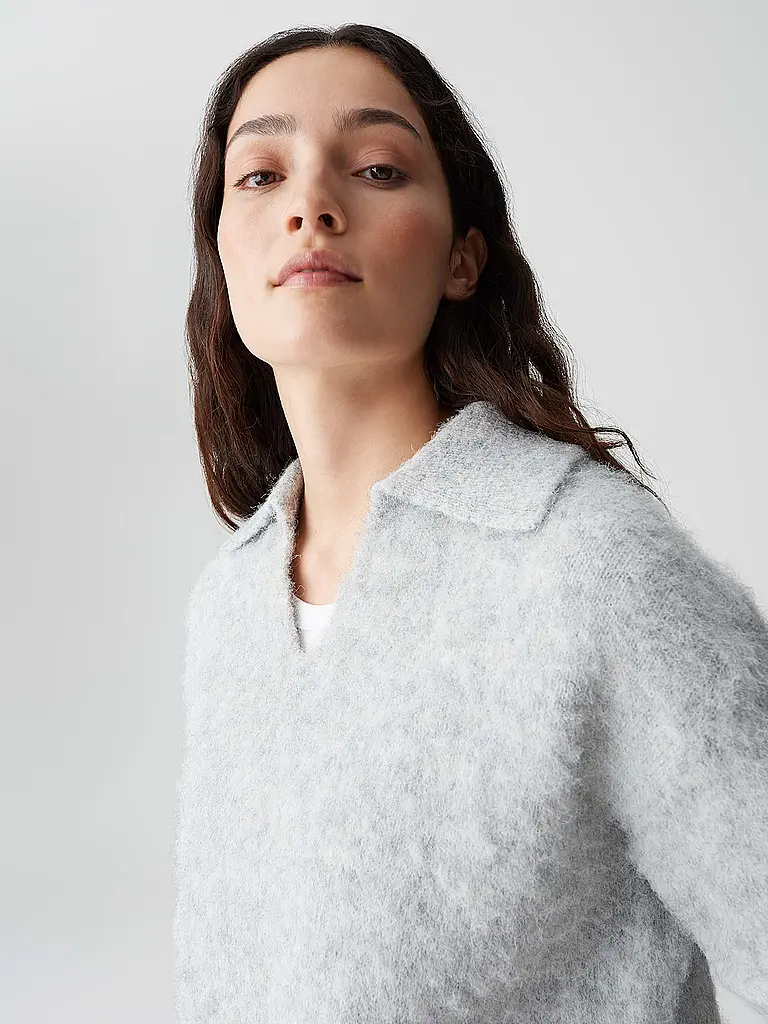 OPUS | Pullover PELSIE | Gris claro