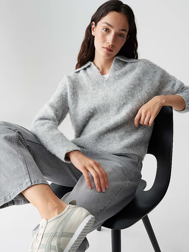OPUS | Pullover PELSIE | Gris claro