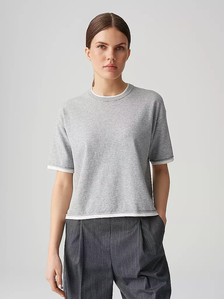 OPUS | Pullover PINNI | Gris claro