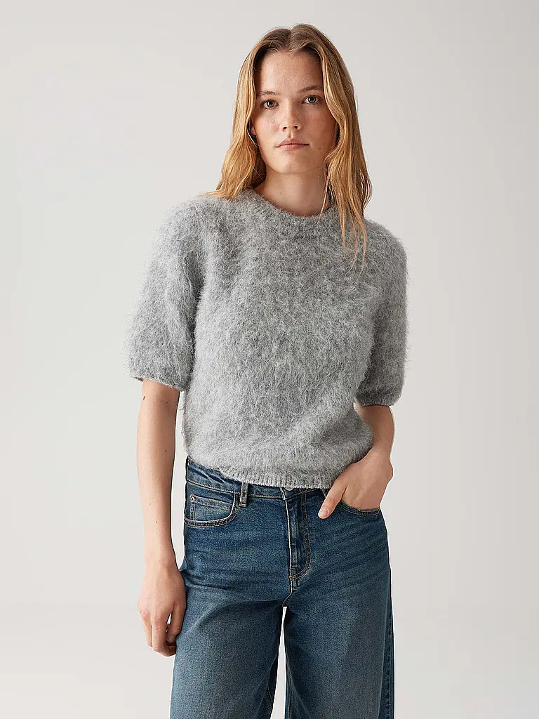 OPUS | Pullover PLAUSH | Gris claro